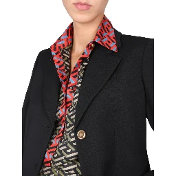 JACKET WITH MEDUSA BUTTON