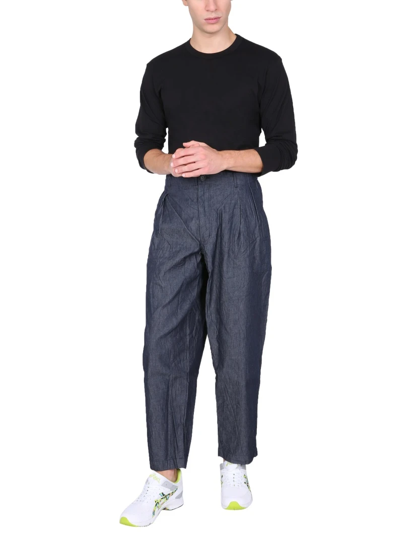 STRAIGHT FIT TROUSERS