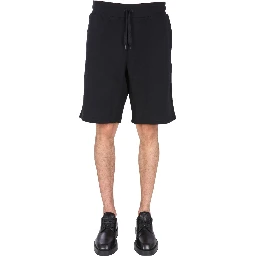 BERMUDA WITH LOGO EMBROIDERED