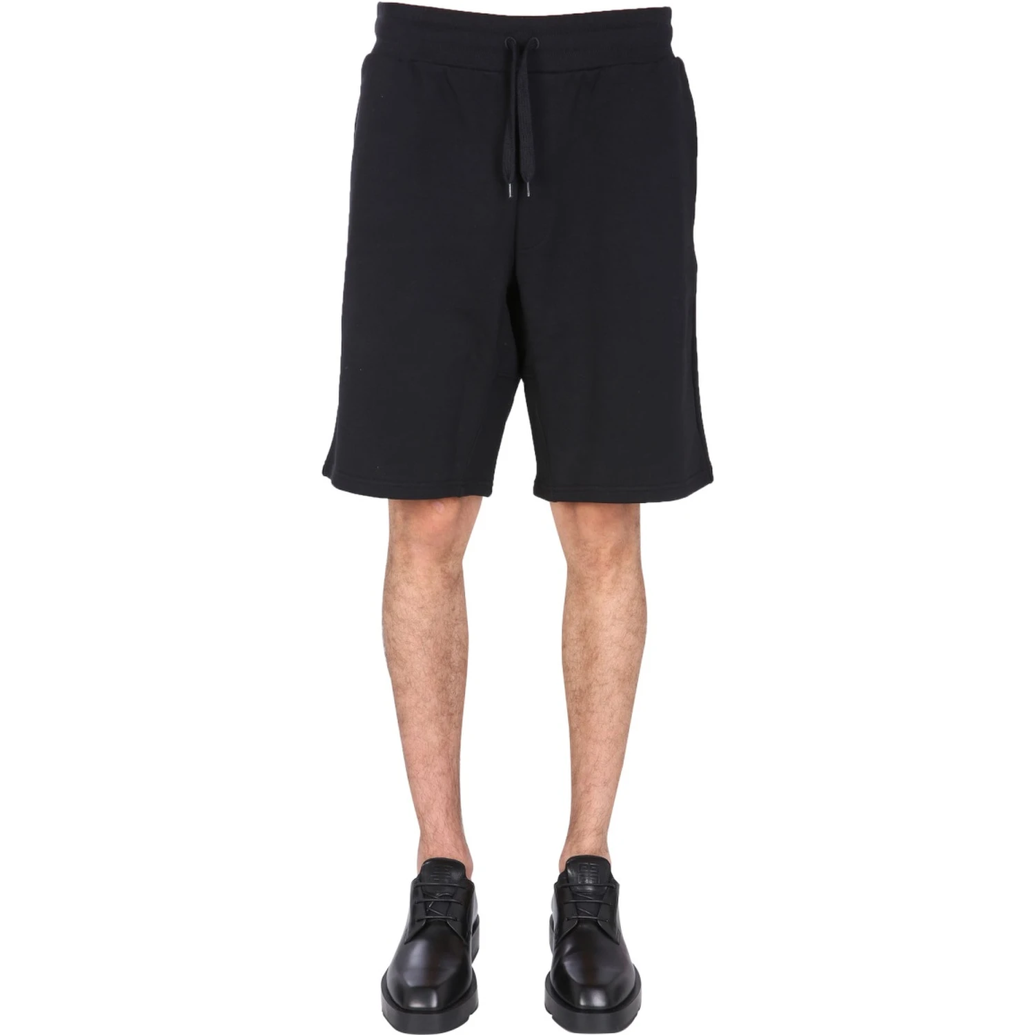 BERMUDA WITH LOGO EMBROIDERED