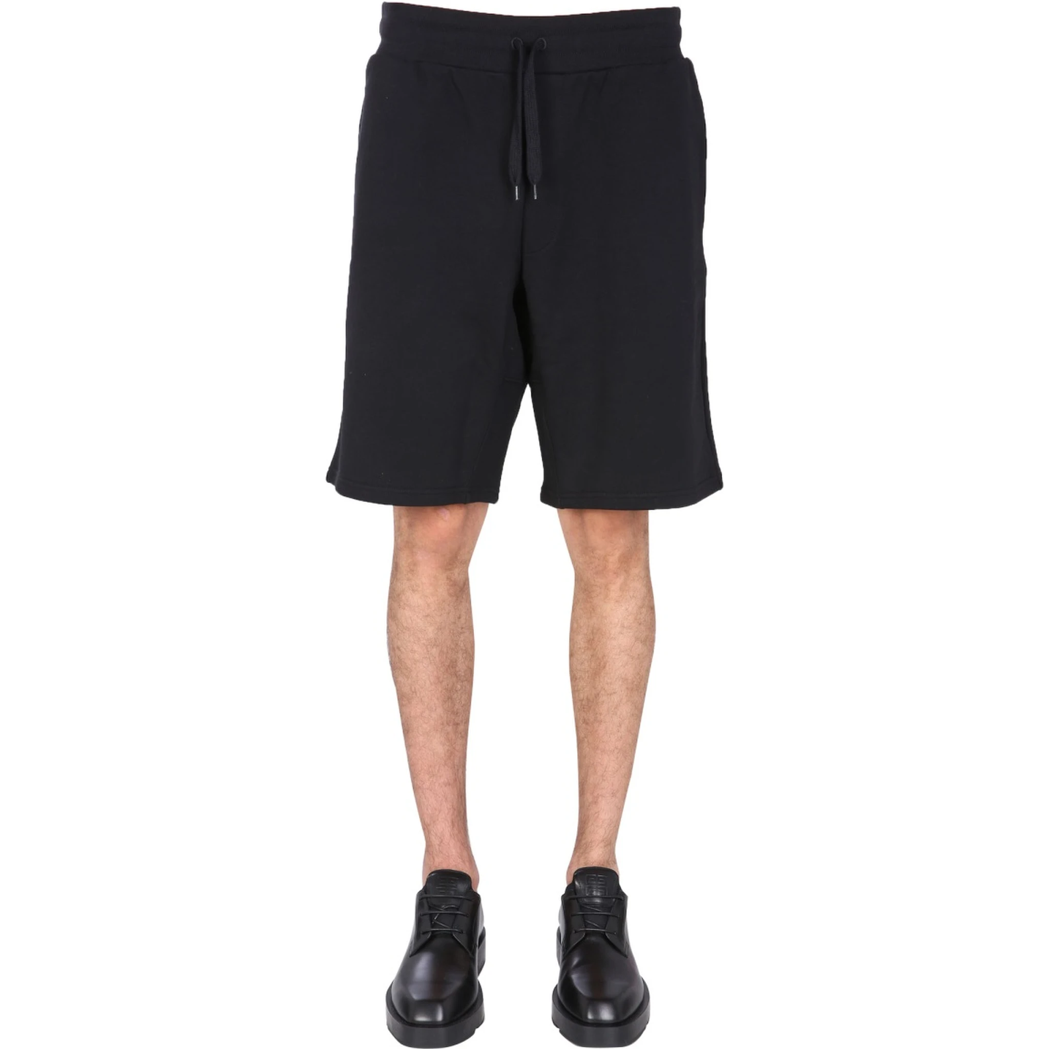 BERMUDA WITH LOGO EMBROIDERED