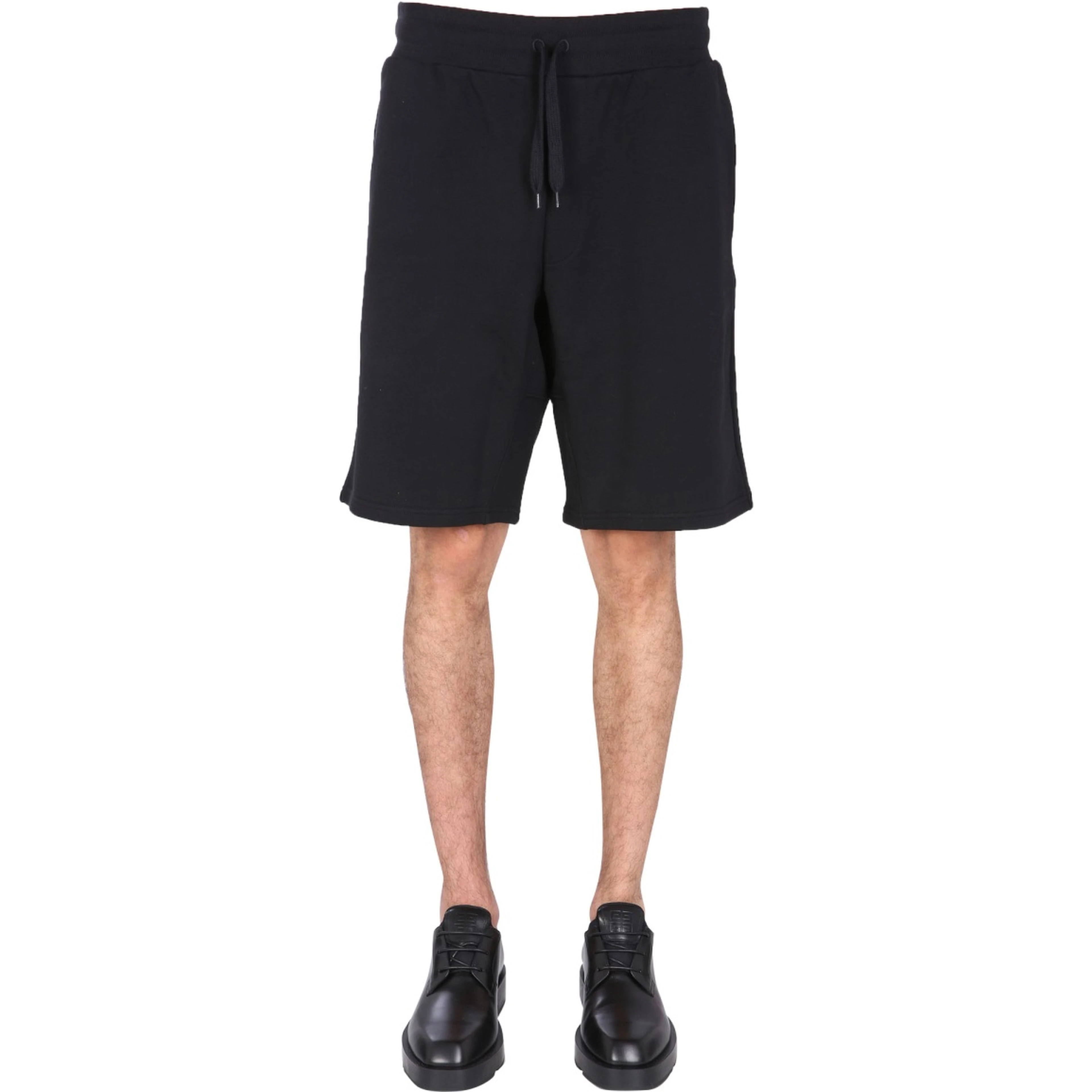 BERMUDA WITH LOGO EMBROIDERED