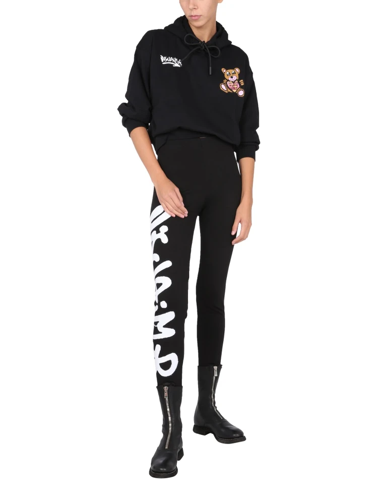 LEGGINGS WITH LOGO PRINT alternative