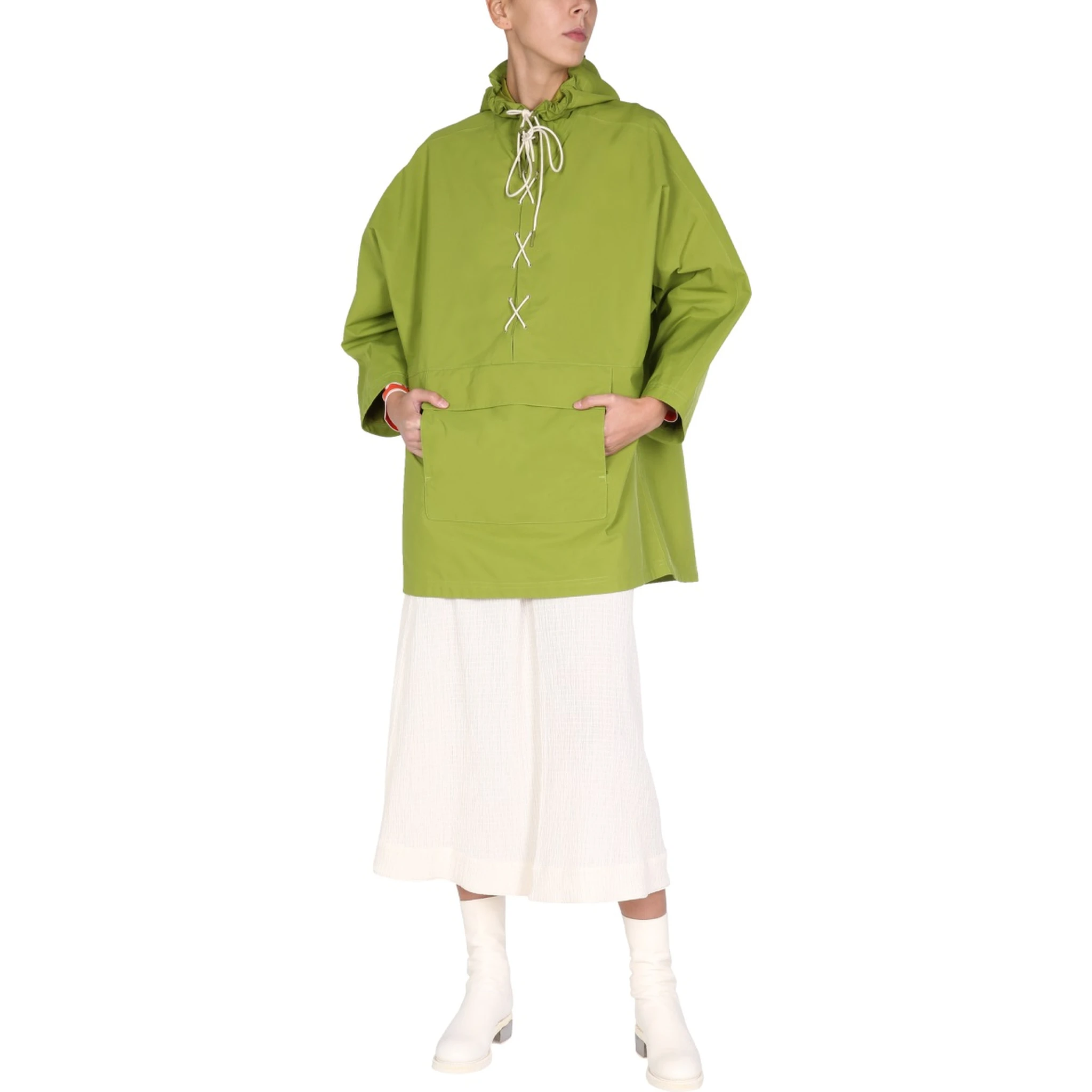 BARBOUR BY ALEXACHUNG "TONAL PIP" PARKA