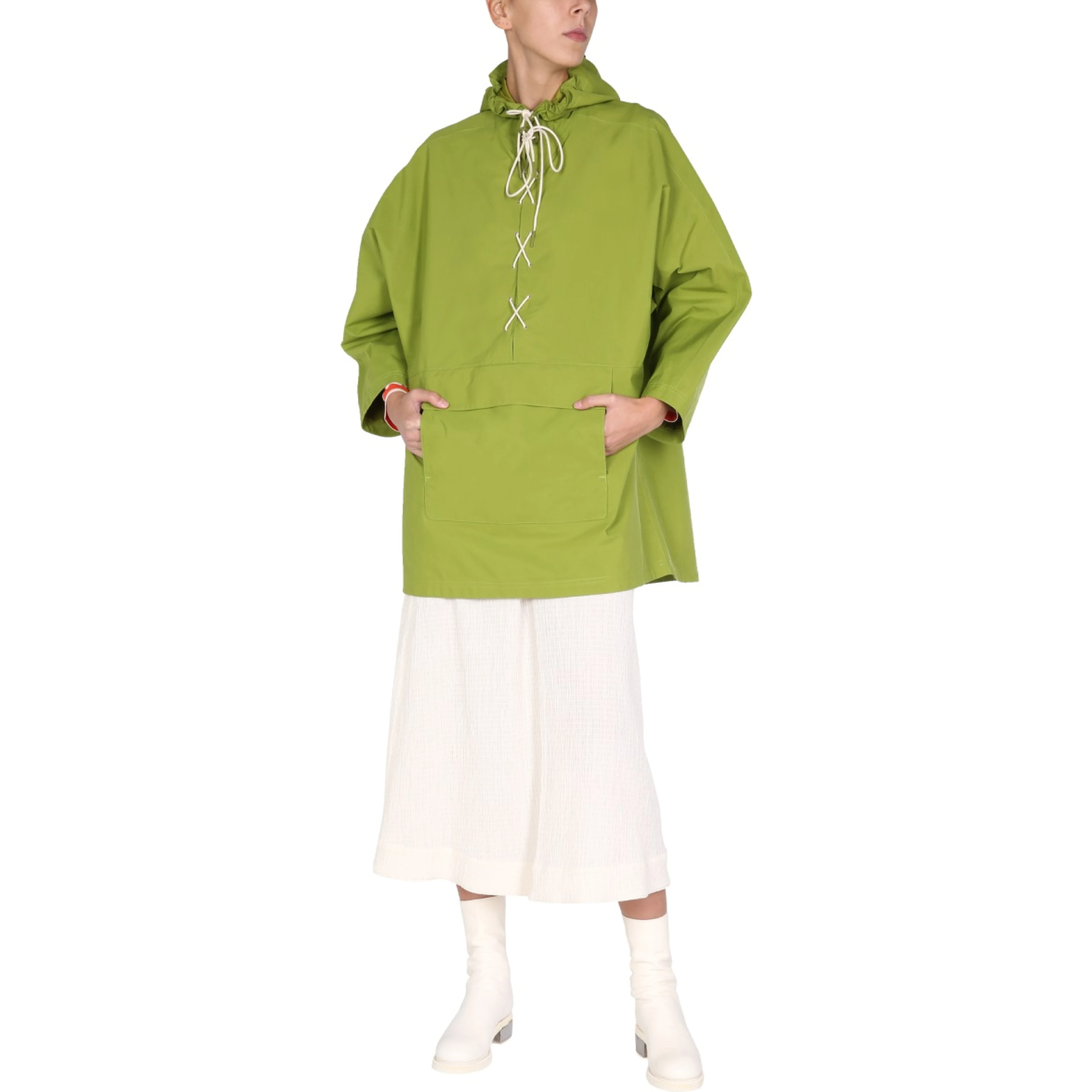 BARBOUR BY ALEXACHUNG "TONAL PIP" PARKA