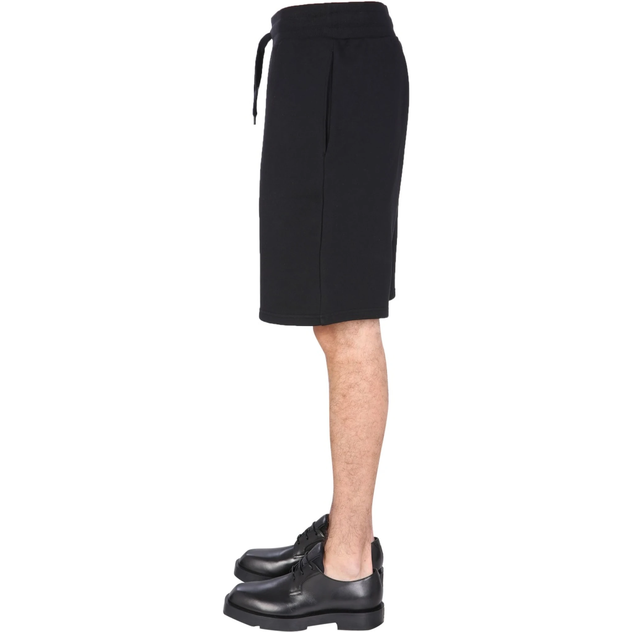 BERMUDA WITH LOGO EMBROIDERED