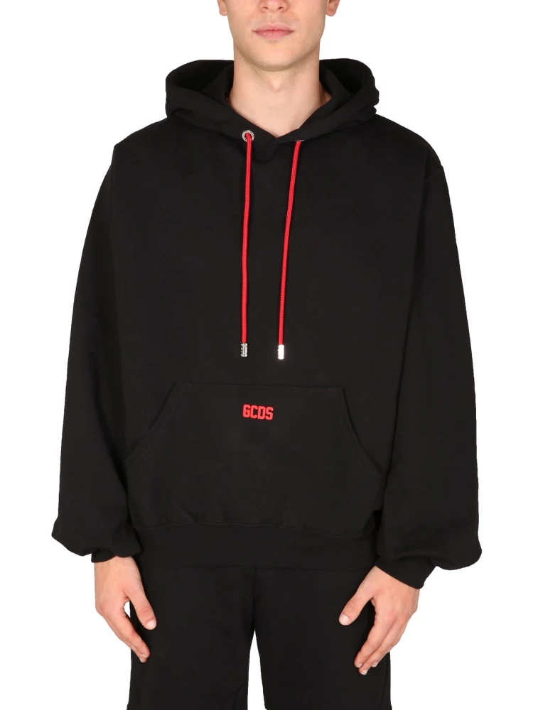 SWEATSHIRT WITH RUBBER LOGO