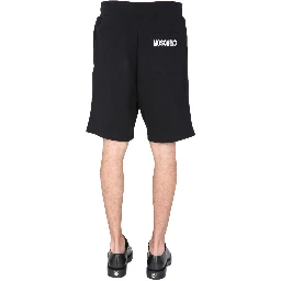 BERMUDA WITH LOGO EMBROIDERED