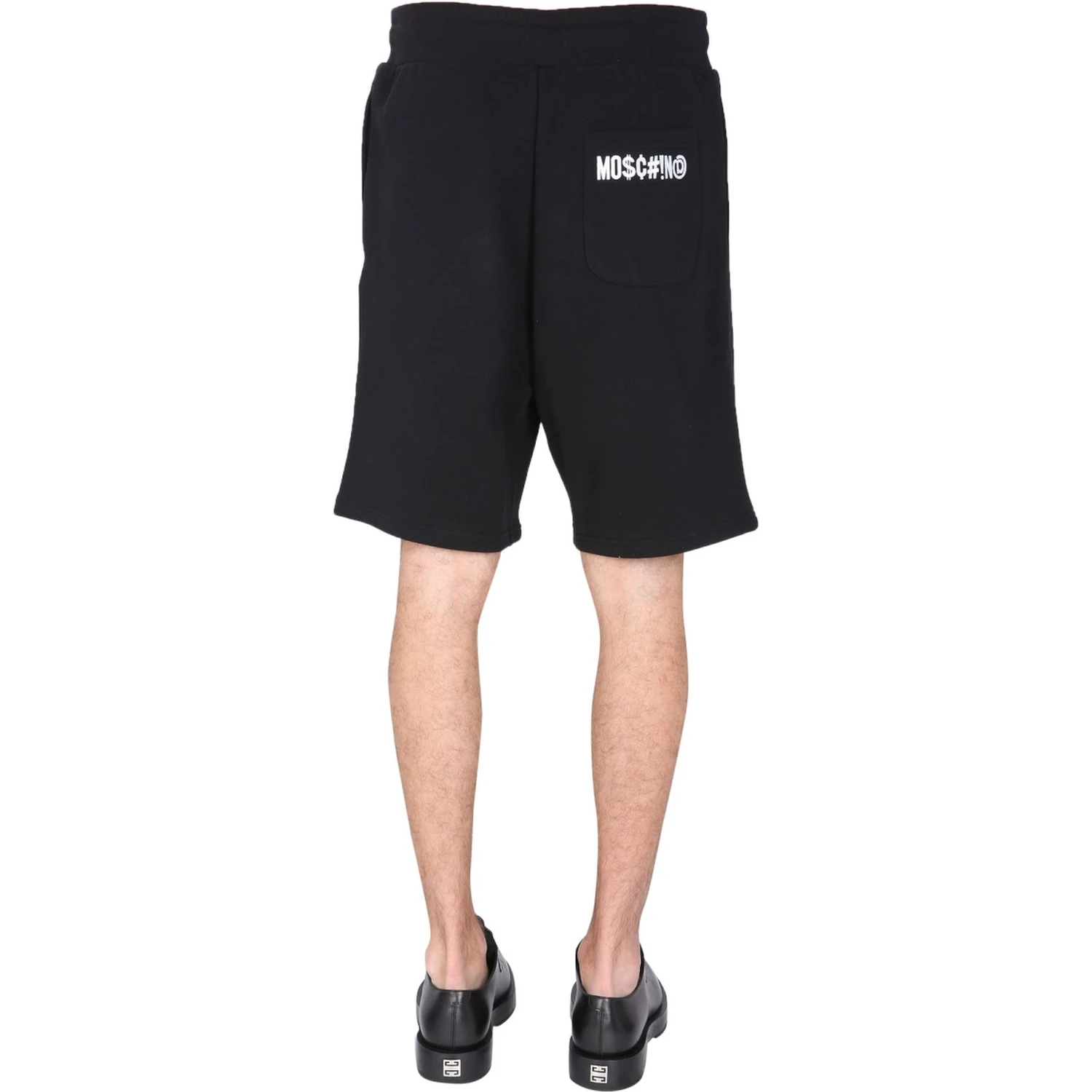 BERMUDA WITH LOGO EMBROIDERED