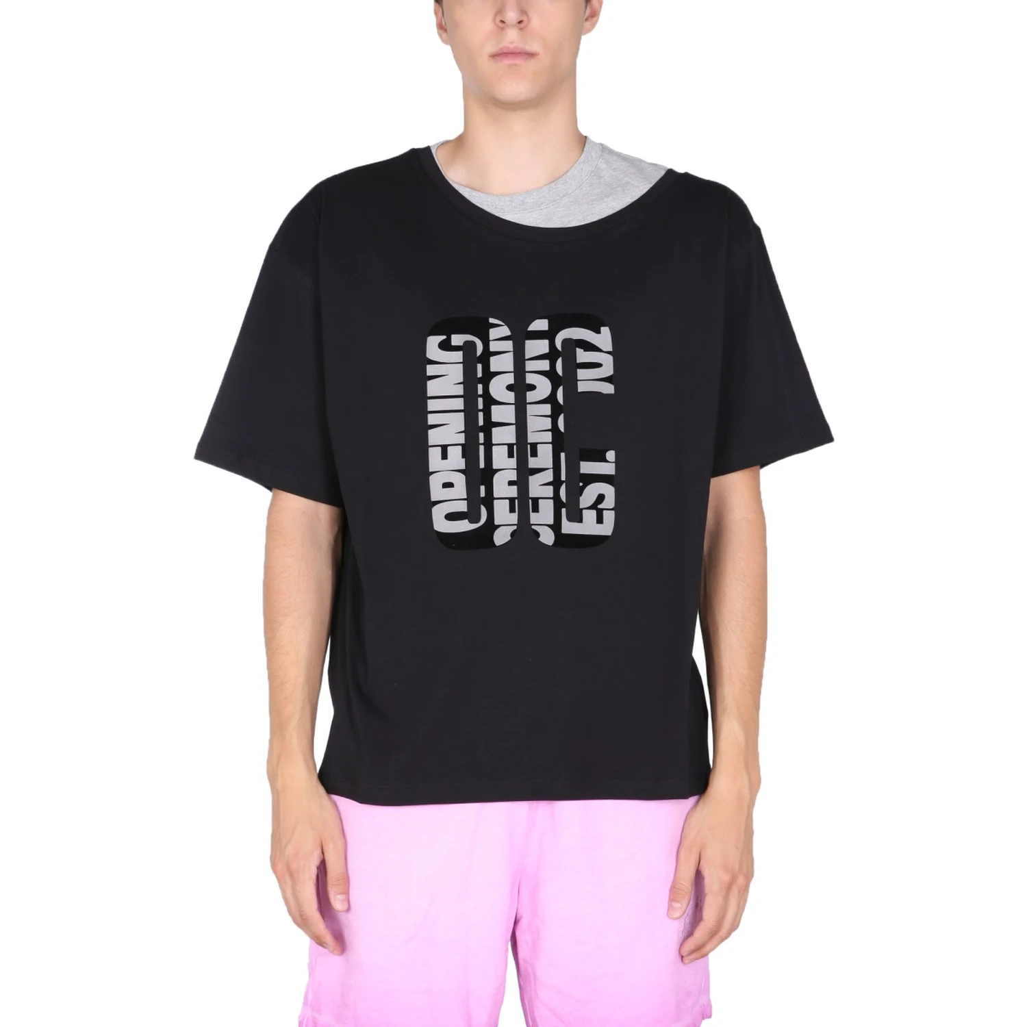"DOUBLE COLLAR" T-SHIRT