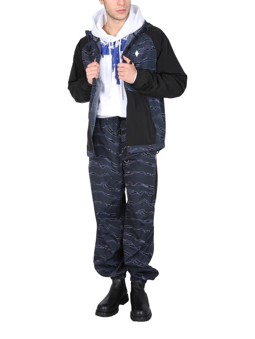 JOGGING PANTS WITH CAMOU PRINT