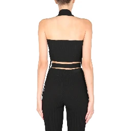 RIBBED BUSTIER