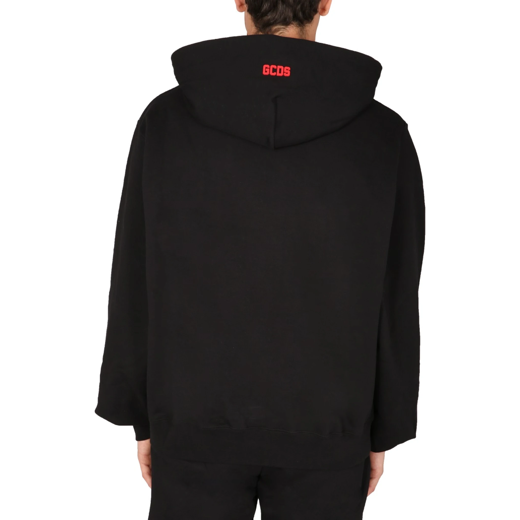 SWEATSHIRT WITH RUBBER LOGO