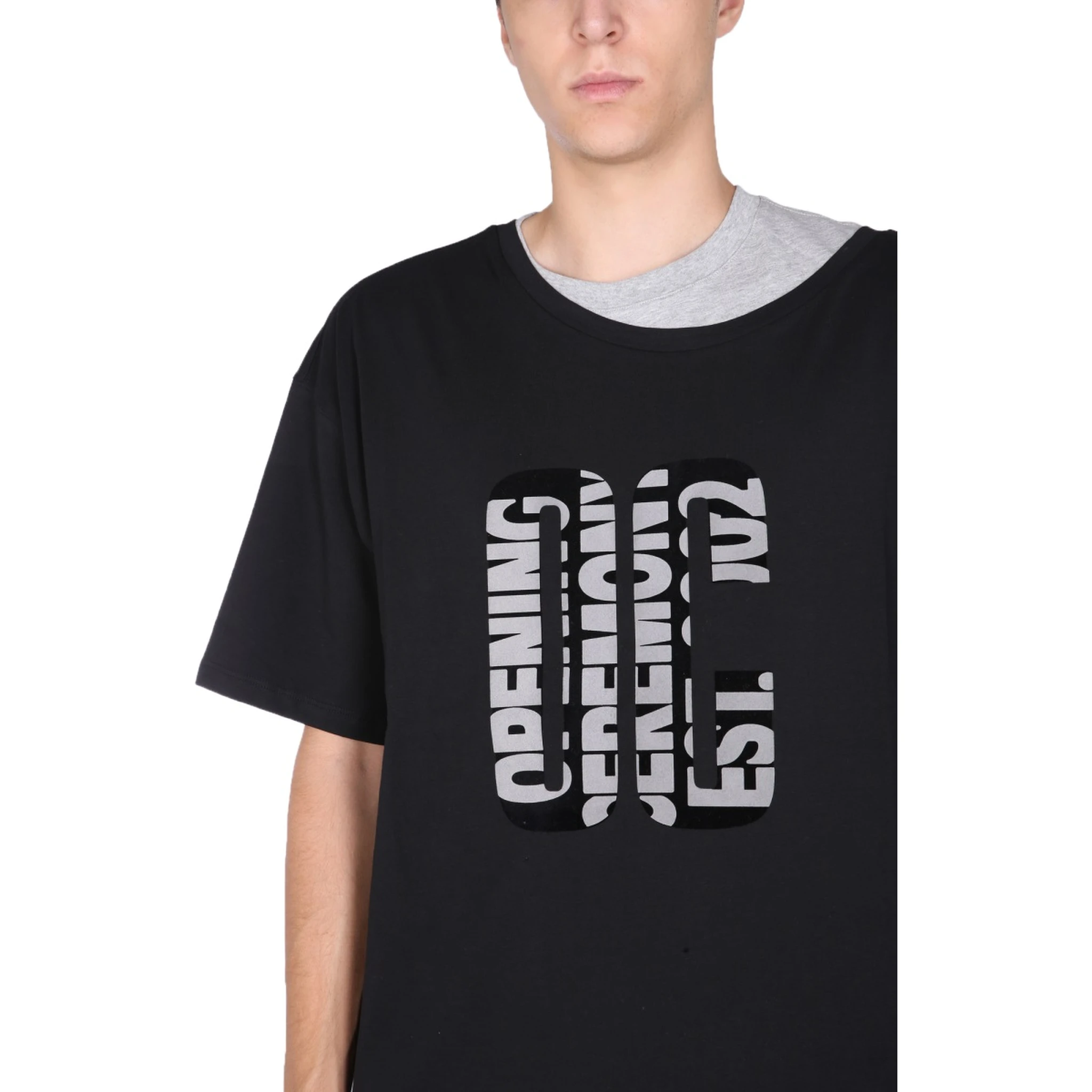 "DOUBLE COLLAR" T-SHIRT