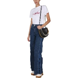 T-SHIRT WITH LOGO PRINT