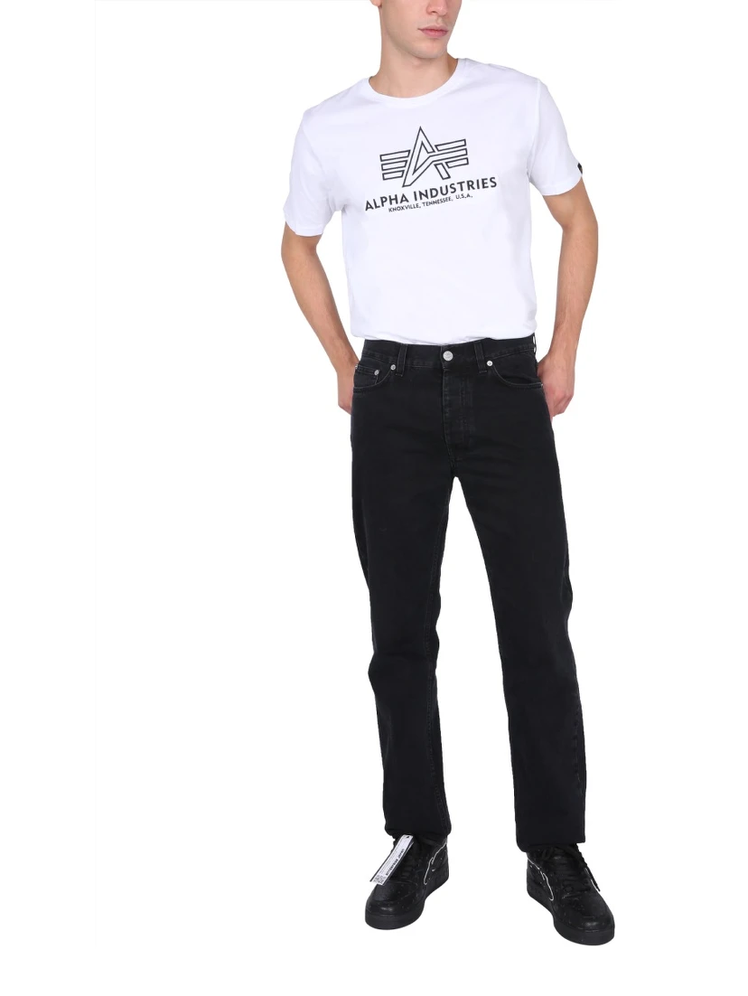 T-SHIRT WITH EMBROIDERED LOGO