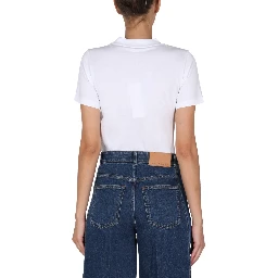 T-SHIRT WITH LOGO PRINT