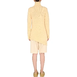 LONG ASYMMETRIC SWEATER