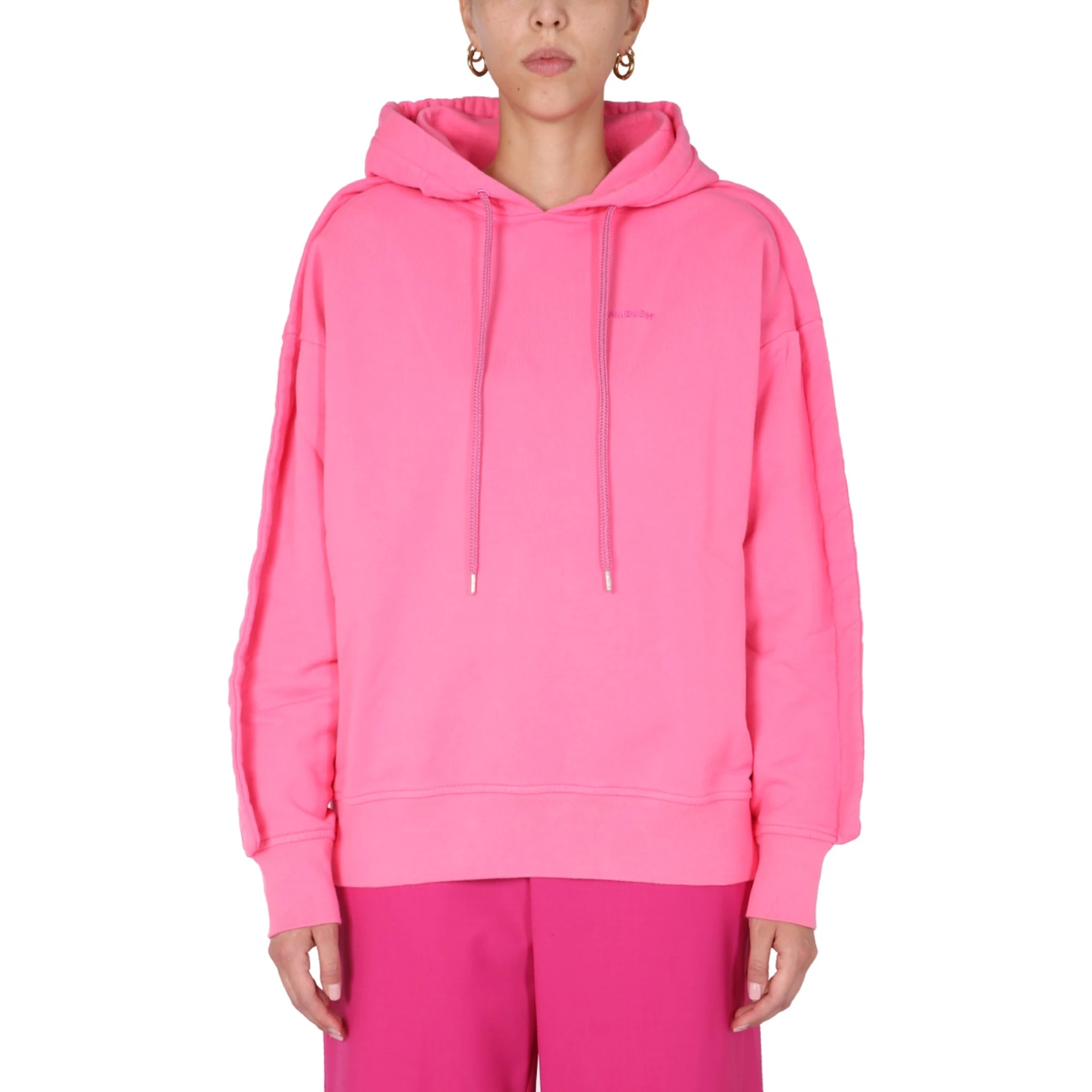 SWEATSHIRT WITH EMBROIDERED LOGO