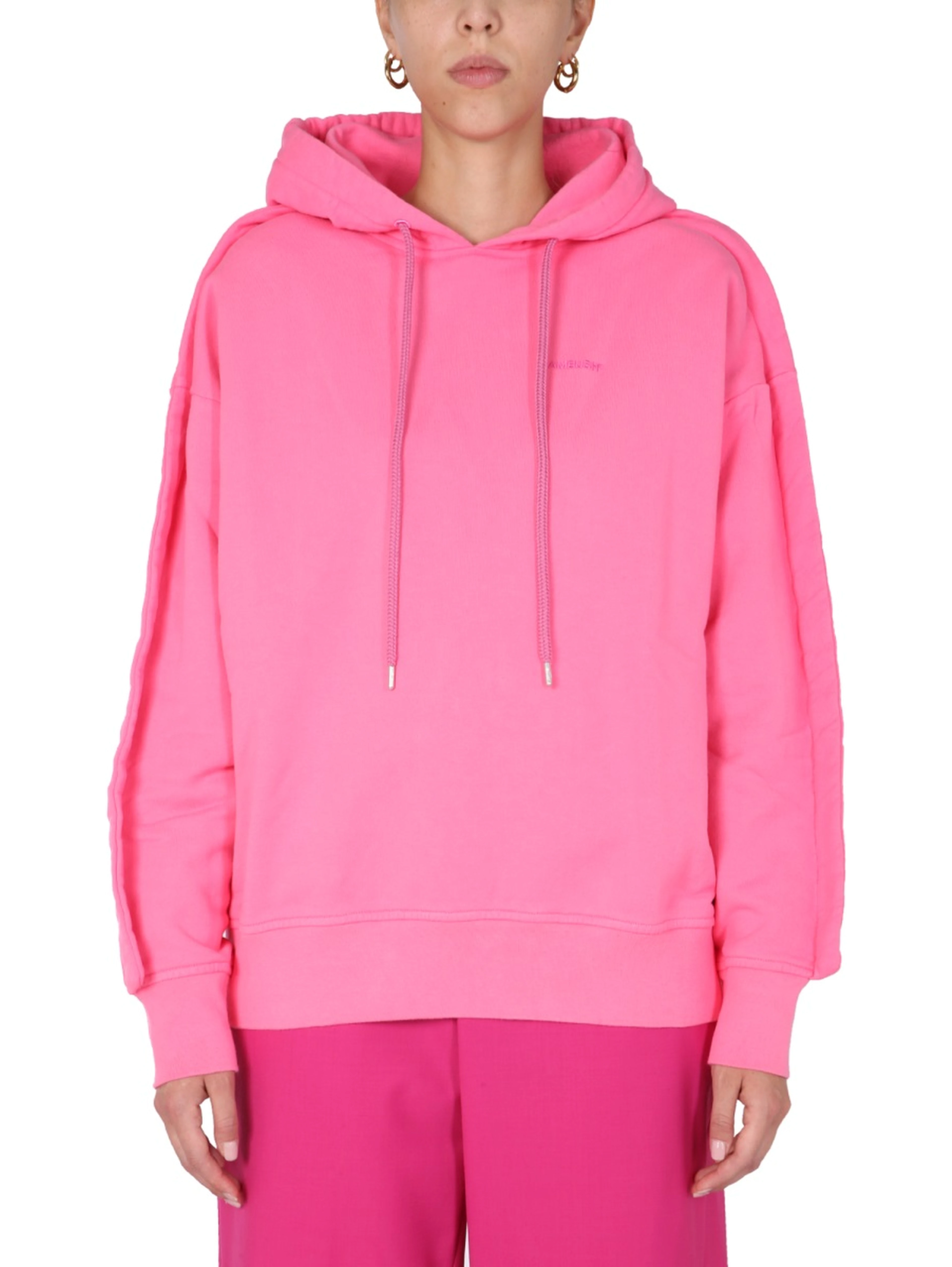 SWEATSHIRT WITH EMBROIDERED LOGO