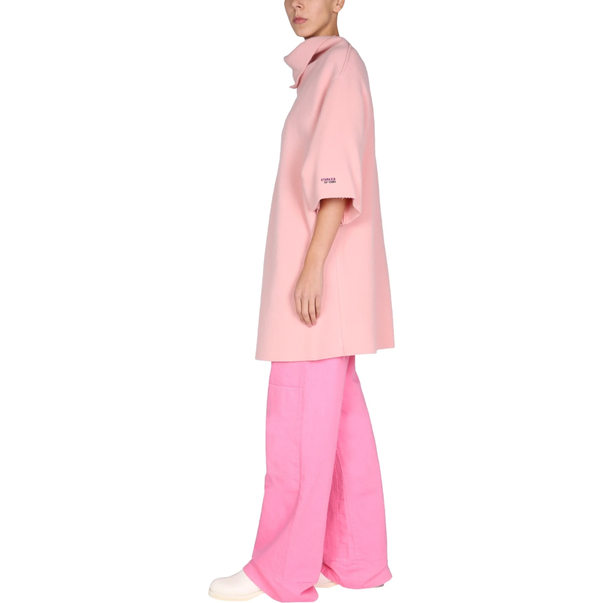"ATARAXIA" WOOL BLEND DRESS