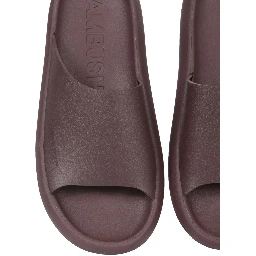 RUBBER SLIDE SANDALS
