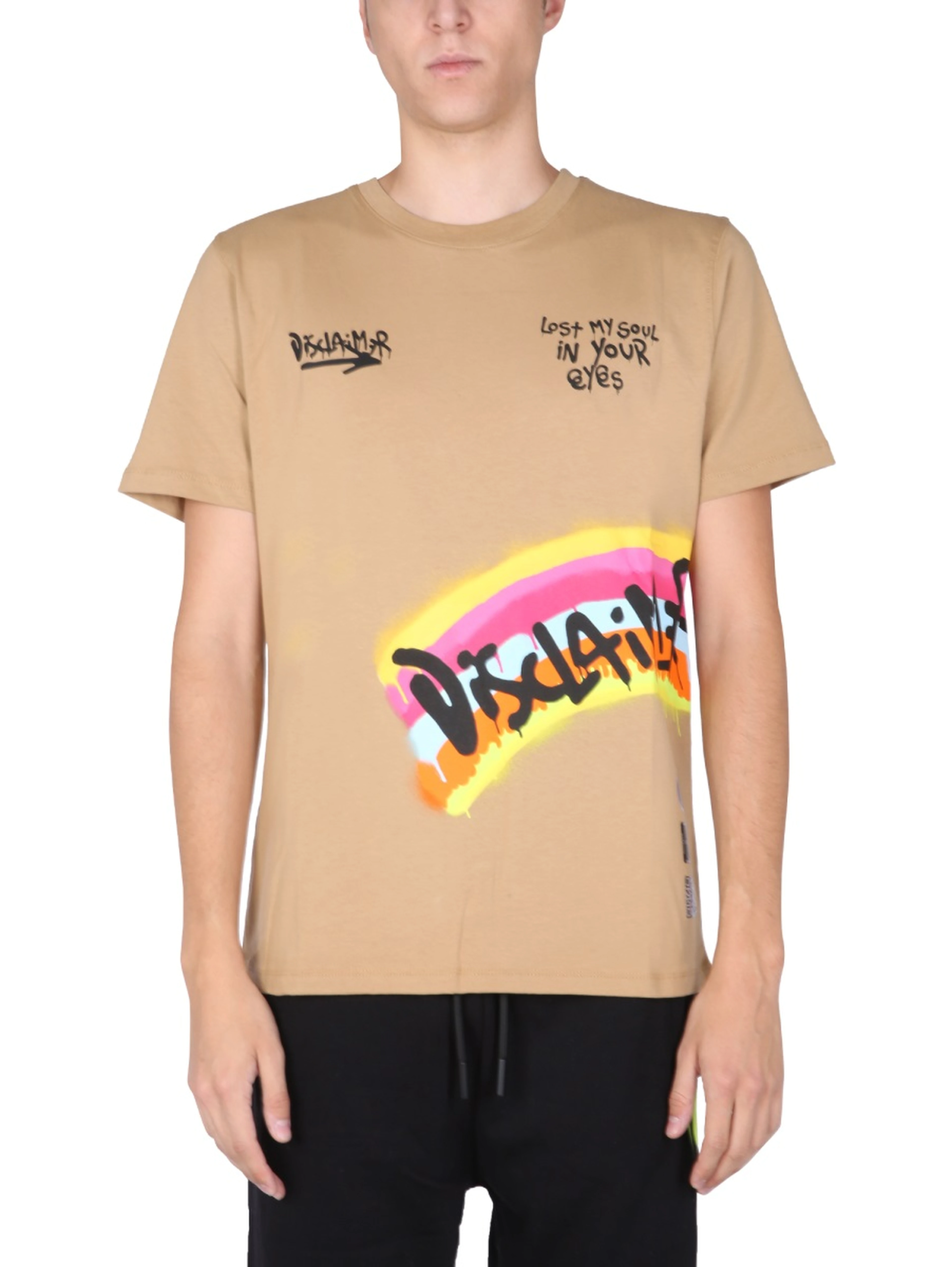 T-SHIRT WITH SCREEN PRINT