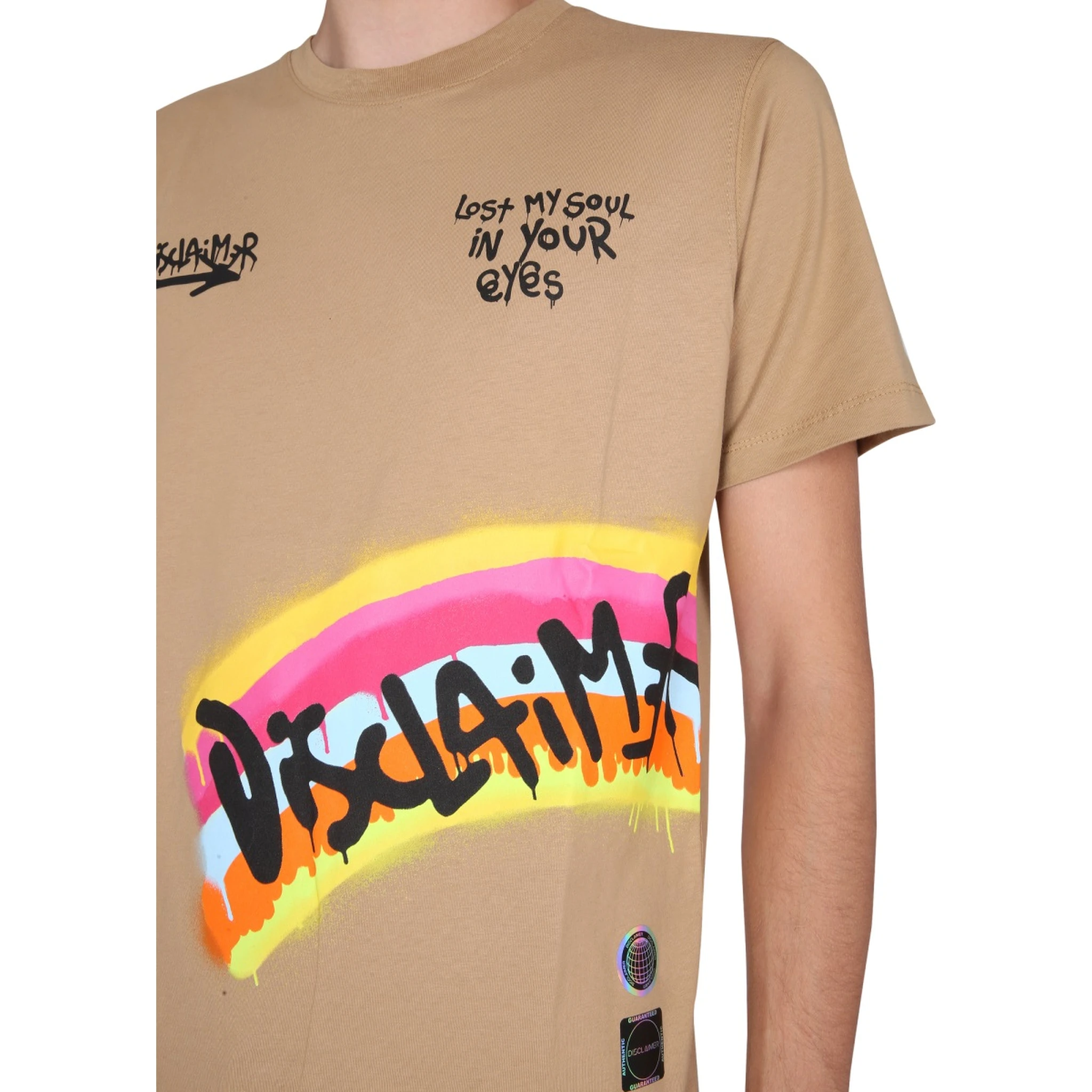 T-SHIRT WITH SCREEN PRINT