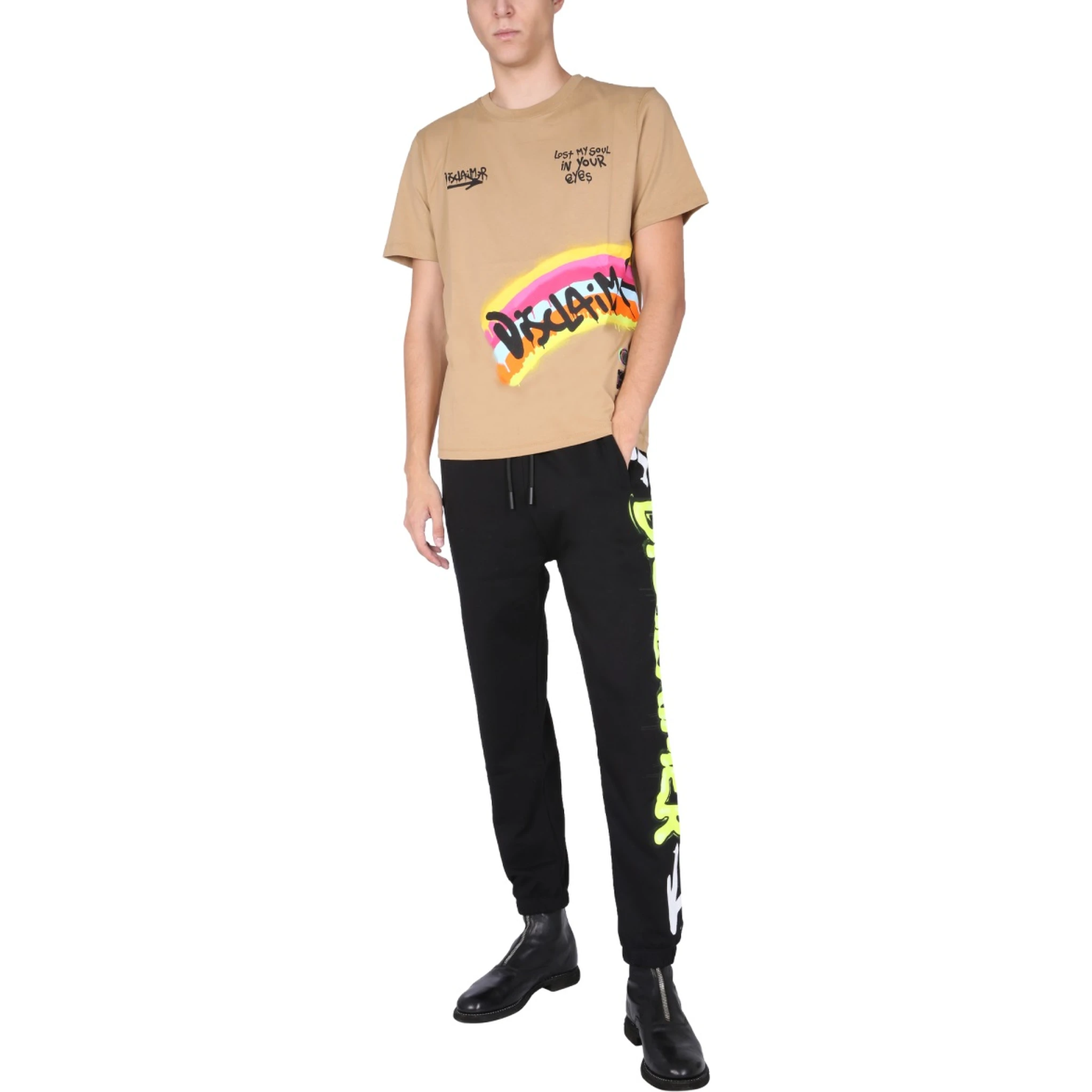T-SHIRT WITH SCREEN PRINT