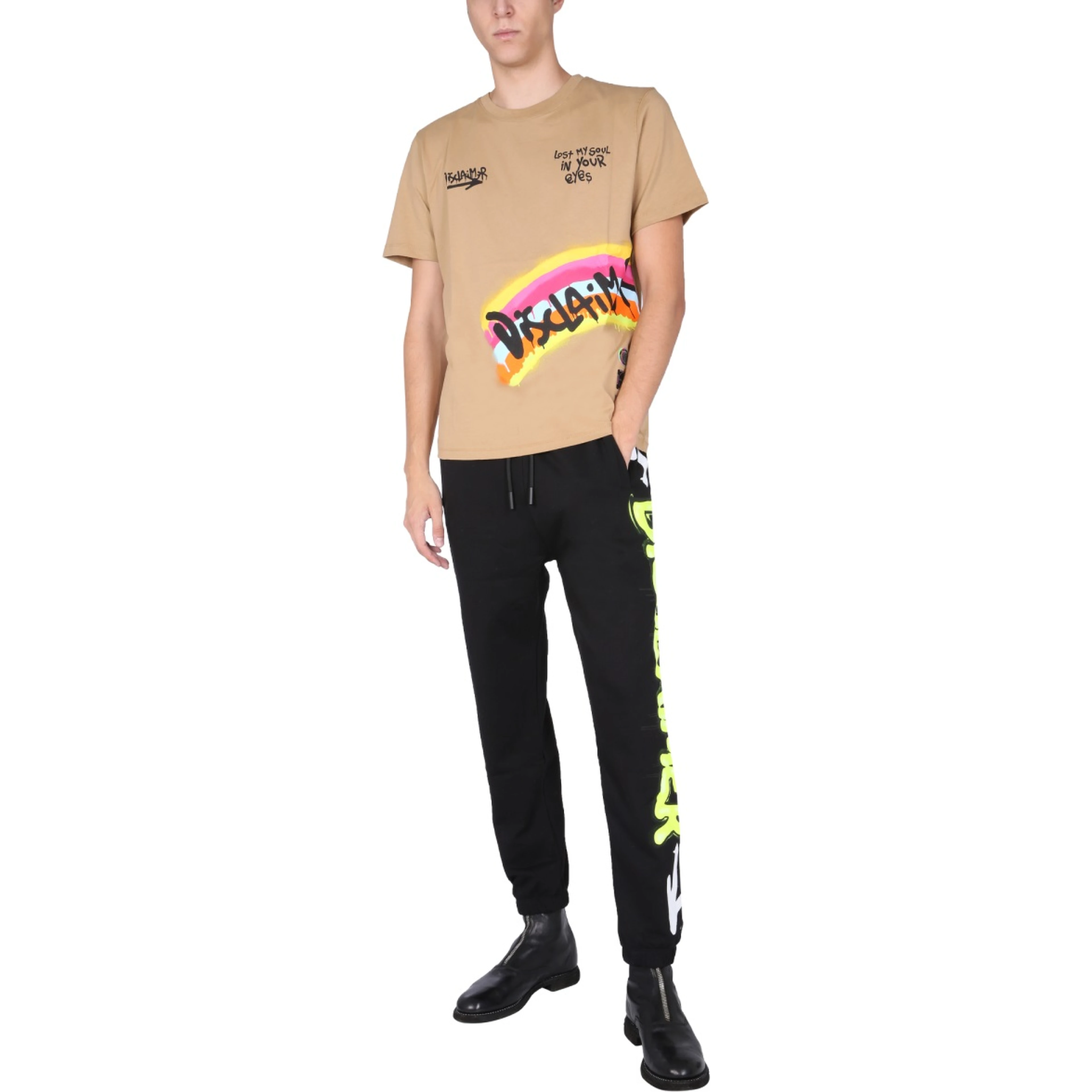T-SHIRT WITH SCREEN PRINT