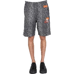 BERMUDA WITH RUBBER LOGO