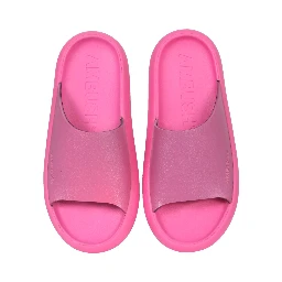 RUBBER SLIDE SANDALS