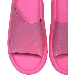 RUBBER SLIDE SANDALS