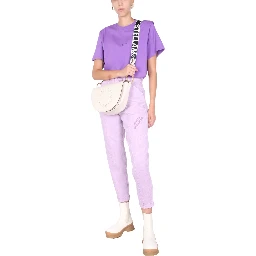 JEANS WITH EMBROIDERED LOGO