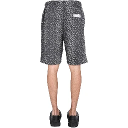 BERMUDA WITH RUBBER LOGO