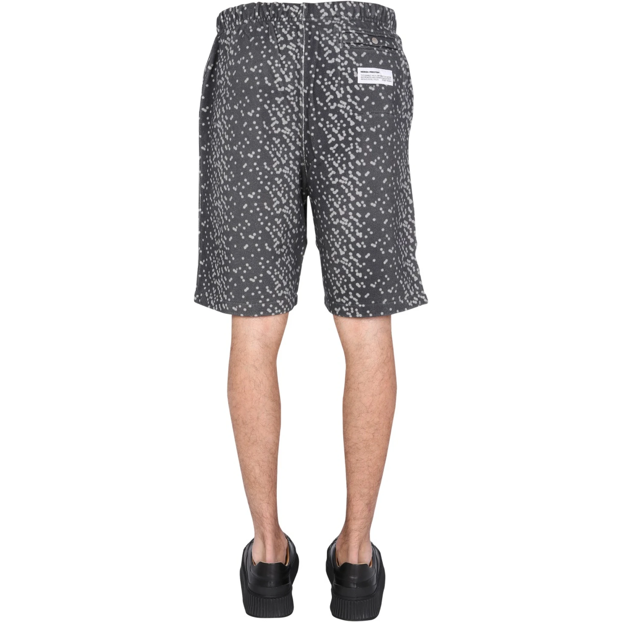 BERMUDA WITH RUBBER LOGO