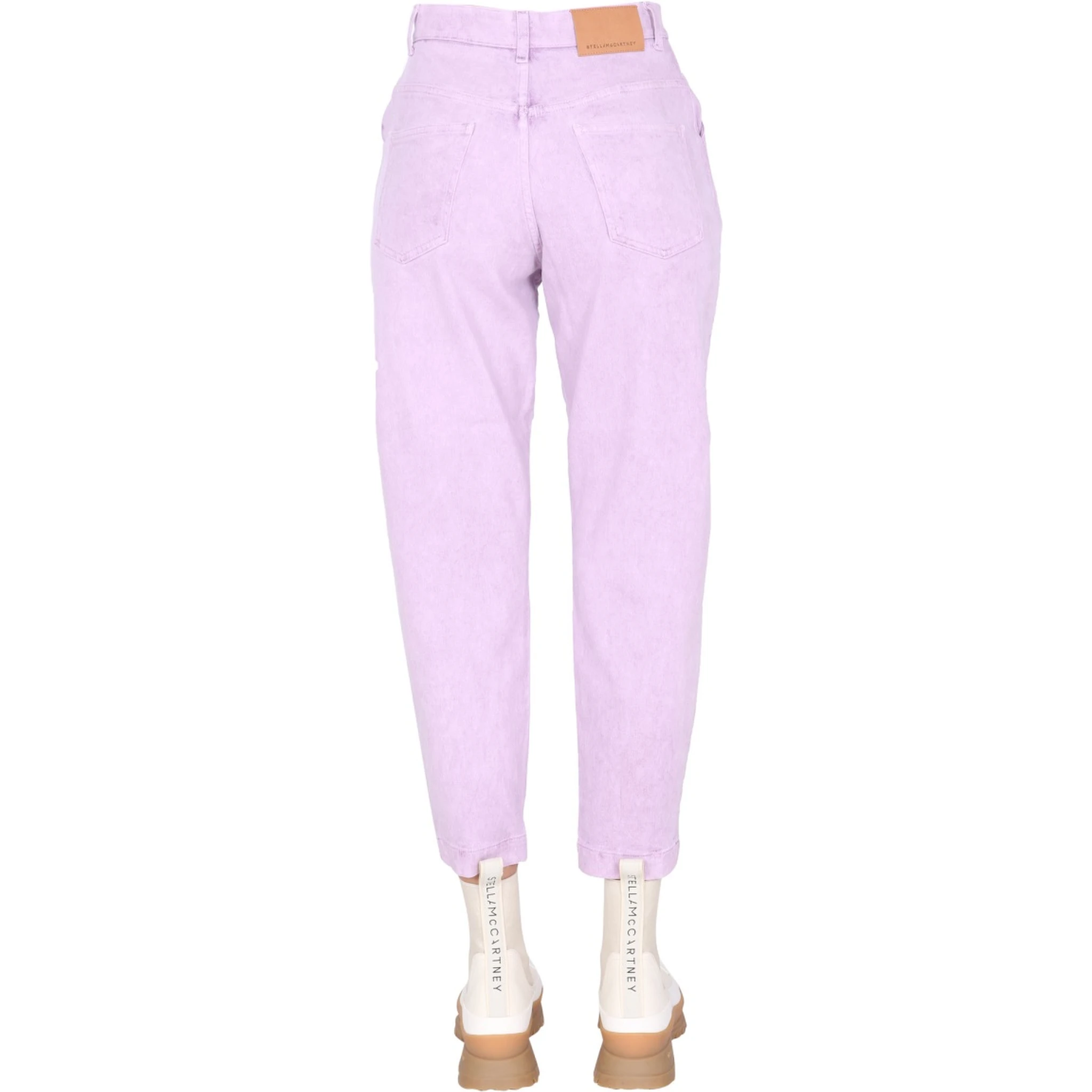 JEANS WITH EMBROIDERED LOGO