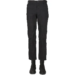 PANTS WITH LOGO BUTTON