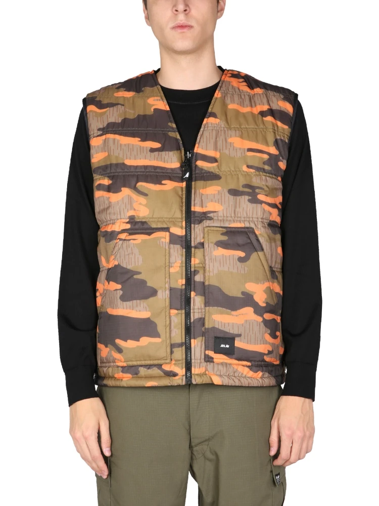 REVERSIBLE QUILTED GILET
