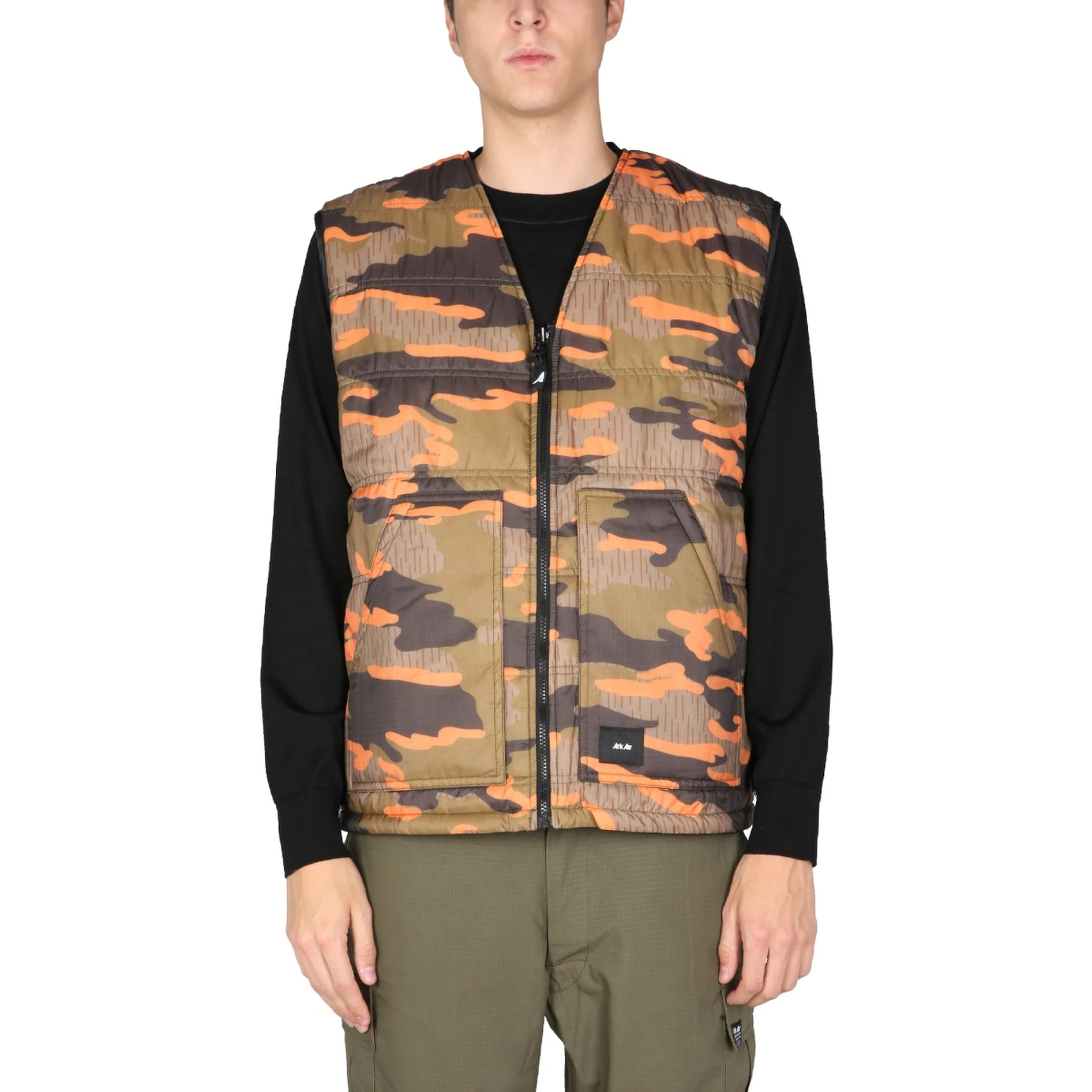 REVERSIBLE QUILTED GILET