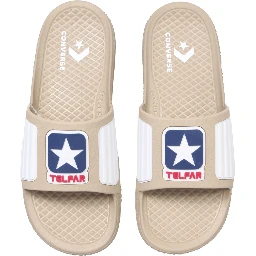 RUBBER SLIDE SANDALS