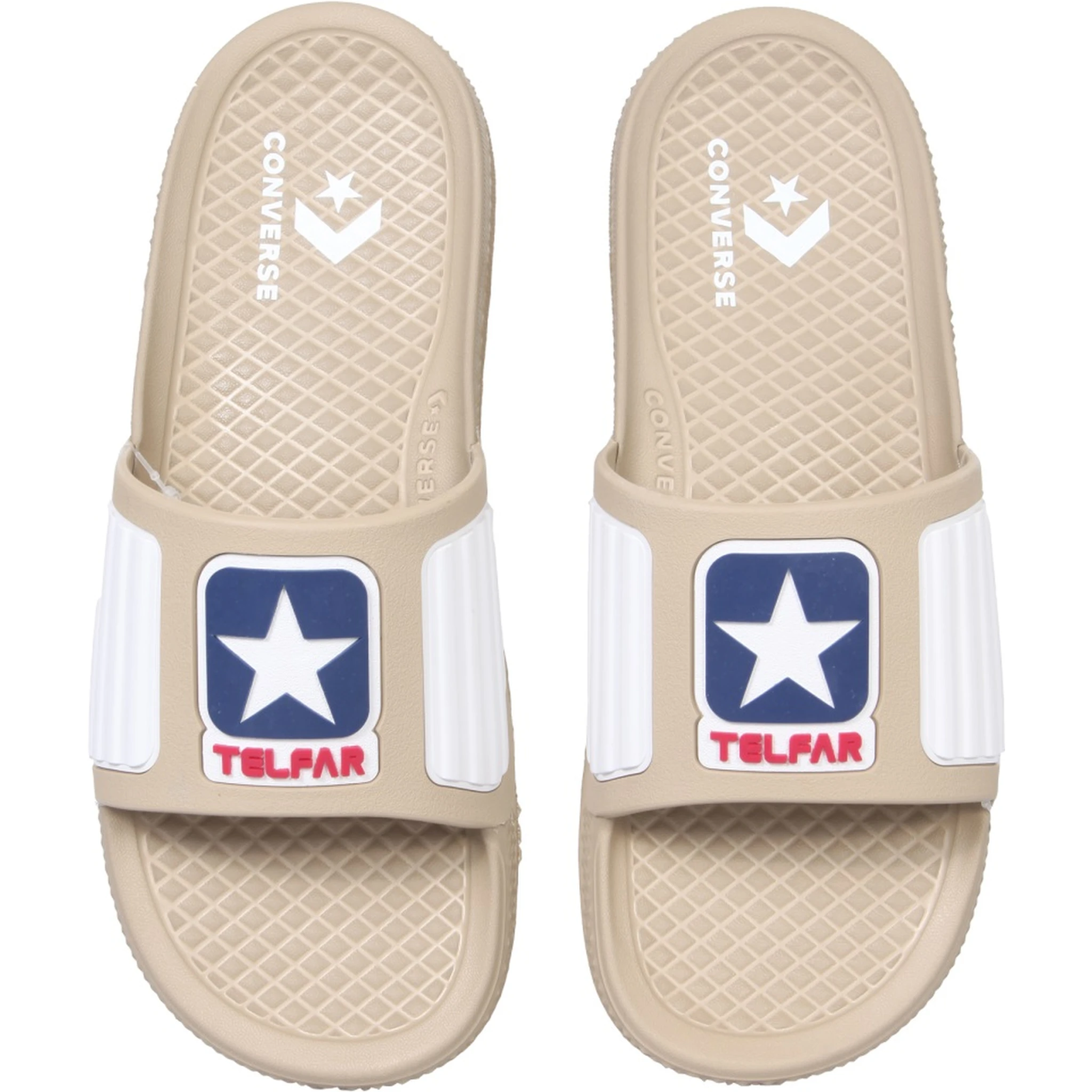 RUBBER SLIDE SANDALS