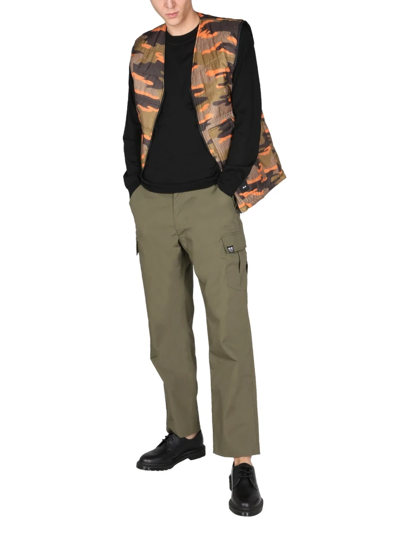 REVERSIBLE QUILTED GILET