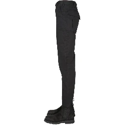 PANTS WITH LOGO BUTTON