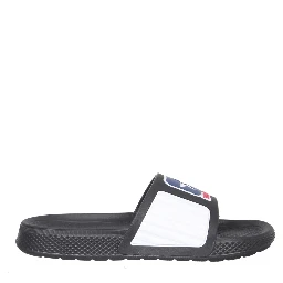 RUBBER SLIDE SANDALS