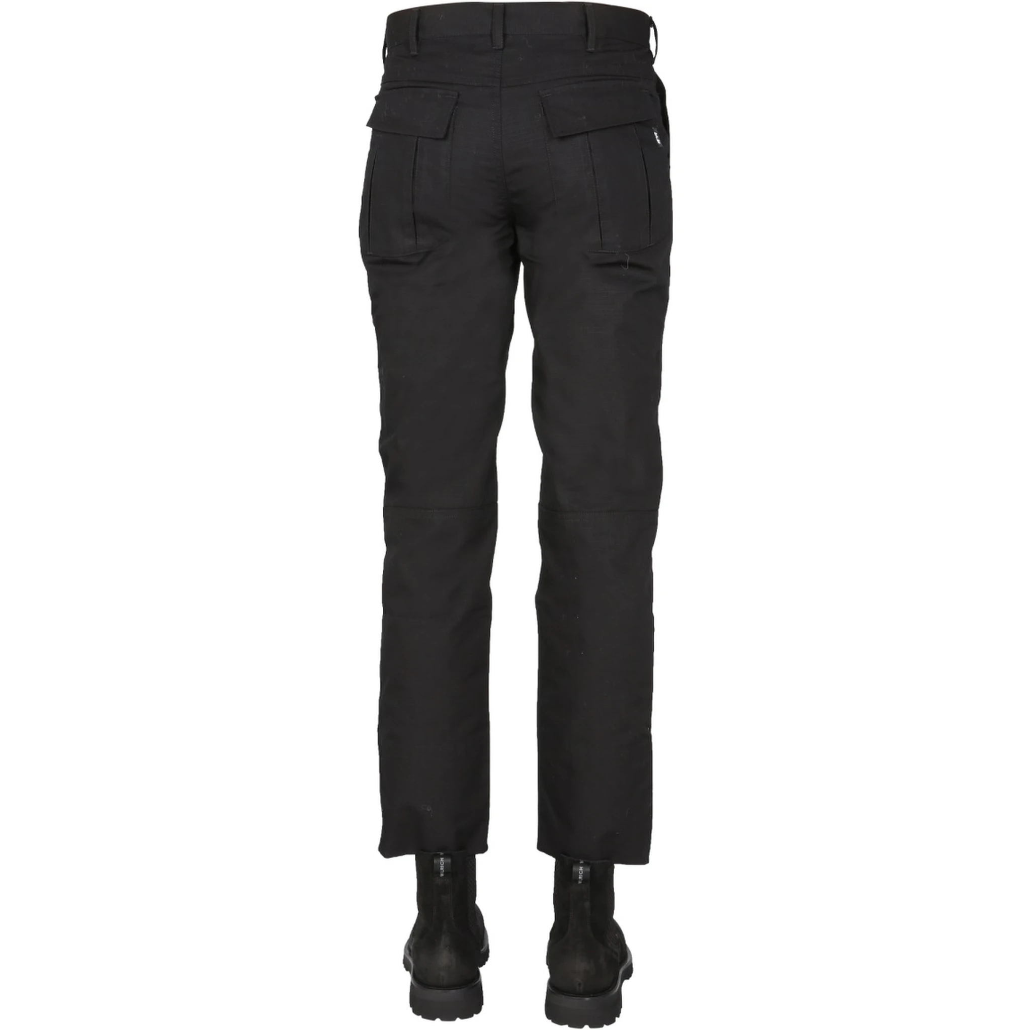 PANTS WITH LOGO BUTTON