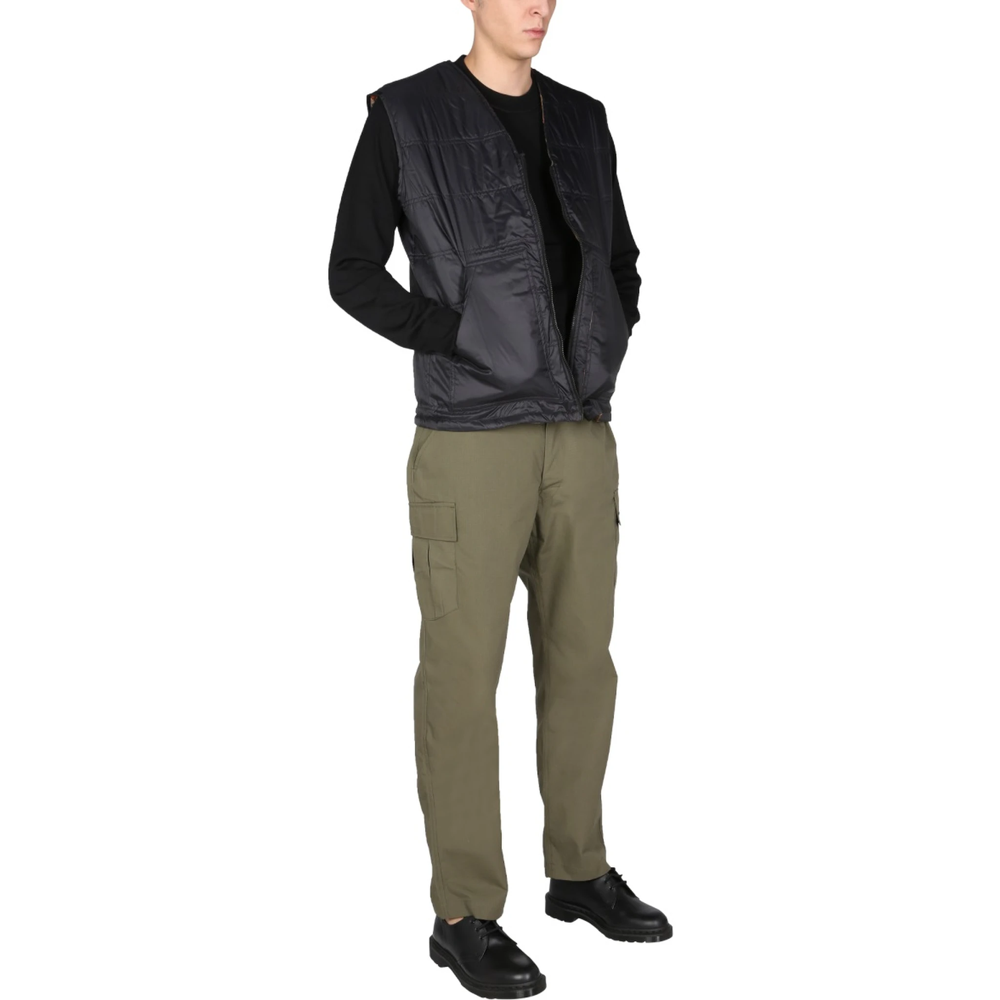 REVERSIBLE QUILTED GILET