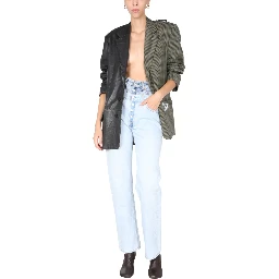 DOUBLE WAISTED JEANS