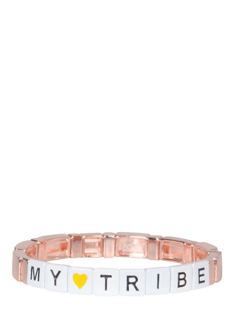 ELASTIC BRACELET WITH BLOCK