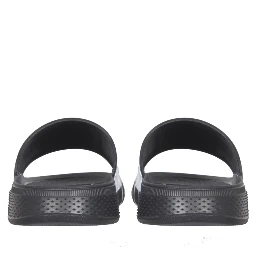 RUBBER SLIDE SANDALS